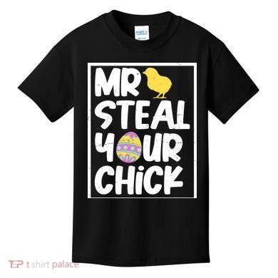 Mr Steal Your Chick Funny Chicken Egg Kids T-Shirt
