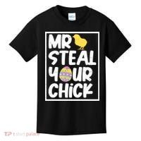 Mr Steal Your Chick Funny Chicken Egg Kids T-Shirt thumb 0