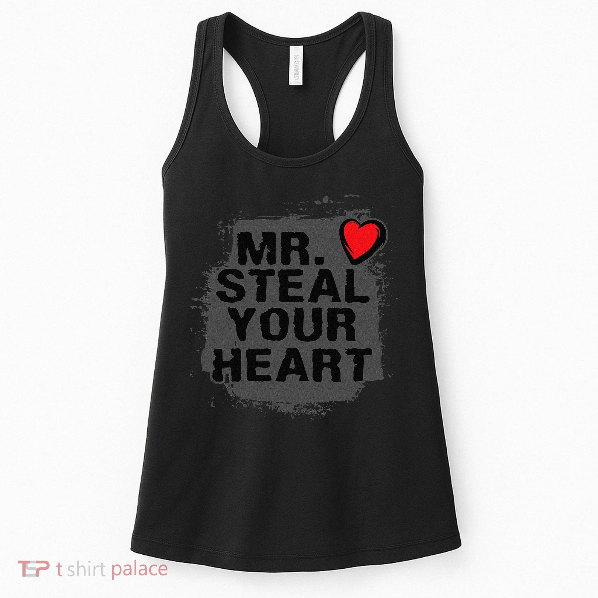 Mr. Steal Your Heart Valentine's Days Son Gifts Women's Tank Top