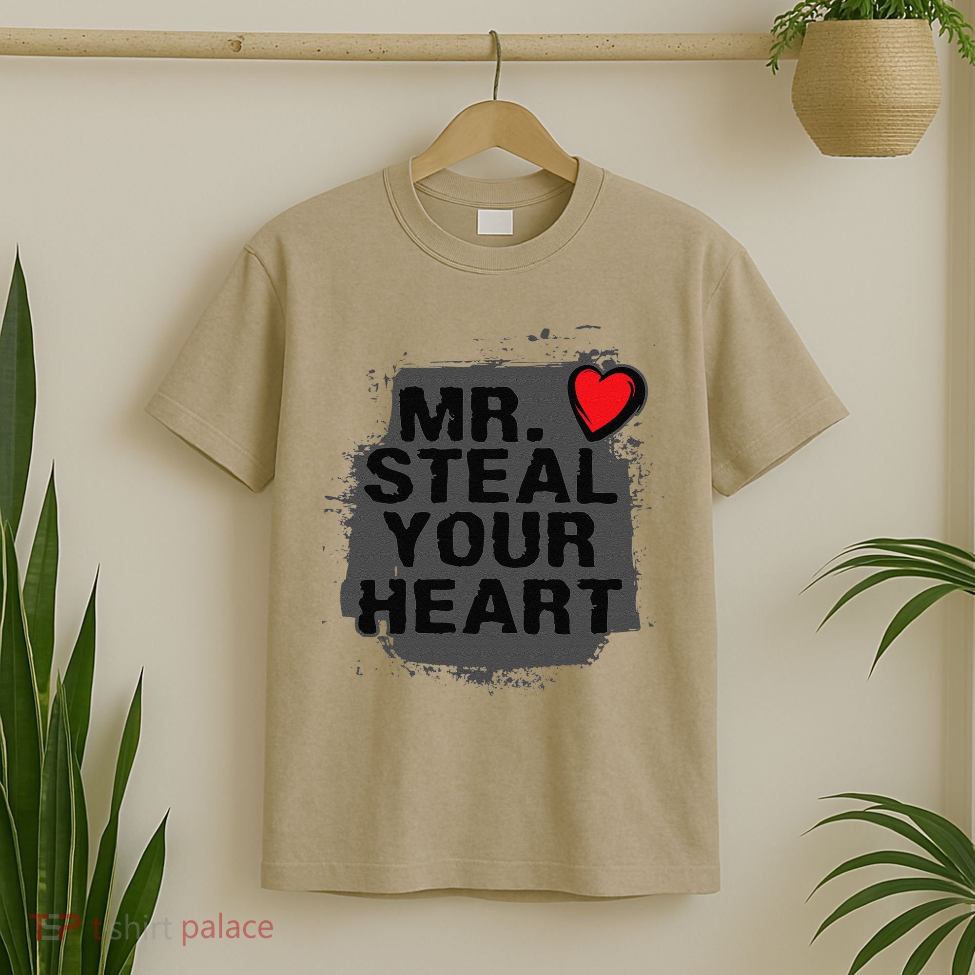 Mr. Steal Your Heart Valentine's Days Son Gifts T-Shirt