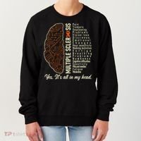 Multiple Sclerosis Yes It's All In My Head Brain Circuit Women's Sweatshirt thumb 0