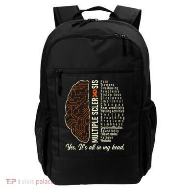 Multiple Sclerosis Yes It's All In My Head Brain Circuit Backpack