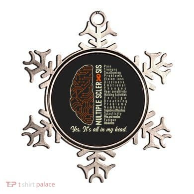 Multiple Sclerosis Yes It's All In My Head Brain Circuit Ornament
