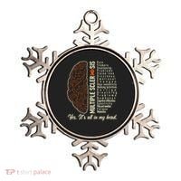 Multiple Sclerosis Yes It's All In My Head Brain Circuit Ornament thumb 0