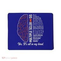 Multiple Sclerosis Yes It's All In My Head Brain Circuit Mousepad thumb 0