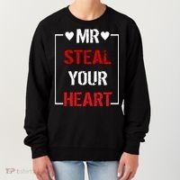 Mr. Steal Your Heart Valentines Day Women's Sweatshirt thumb 0