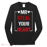 Mr. Steal Your Heart Valentines Day Long Sleeve Shirt thumb 0