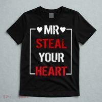 Mr. Steal Your Heart Valentines Day T-Shirt thumb 5