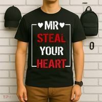 Mr. Steal Your Heart Valentines Day T-Shirt thumb 6