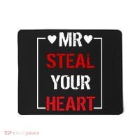Mr. Steal Your Heart Valentines Day Mousepad thumb 0