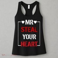 Mr. Steal Your Heart Valentines Day Women's Tank Top thumb 3
