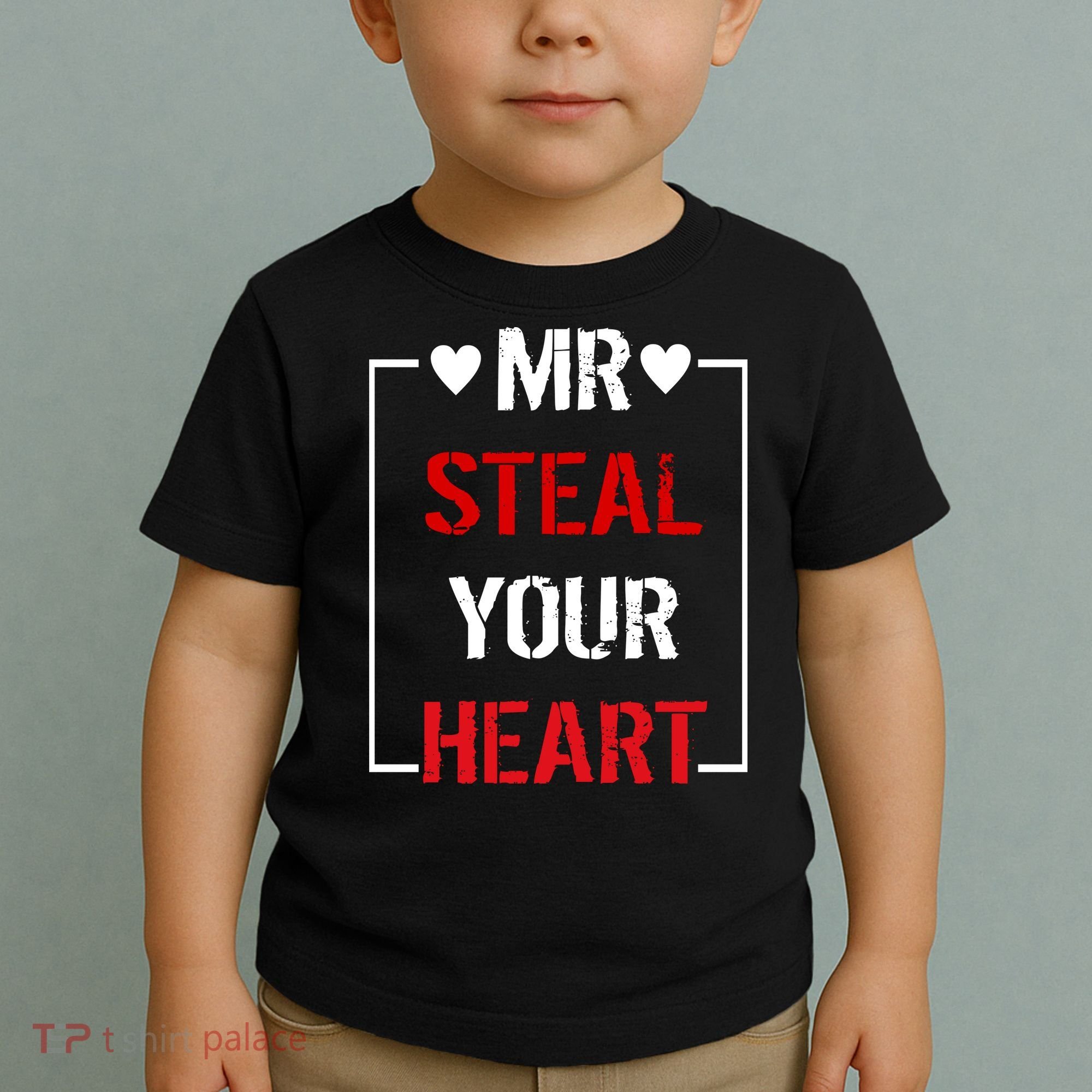 Mr. Steal Your Heart Valentines Day Toddler T-Shirt