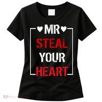 Mr. Steal Your Heart Valentines Day Women's T-Shirt thumb 0