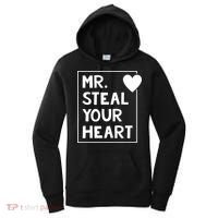 Mr Steal Your Heart Valentines Day Boy Women's Hoodie thumb 0
