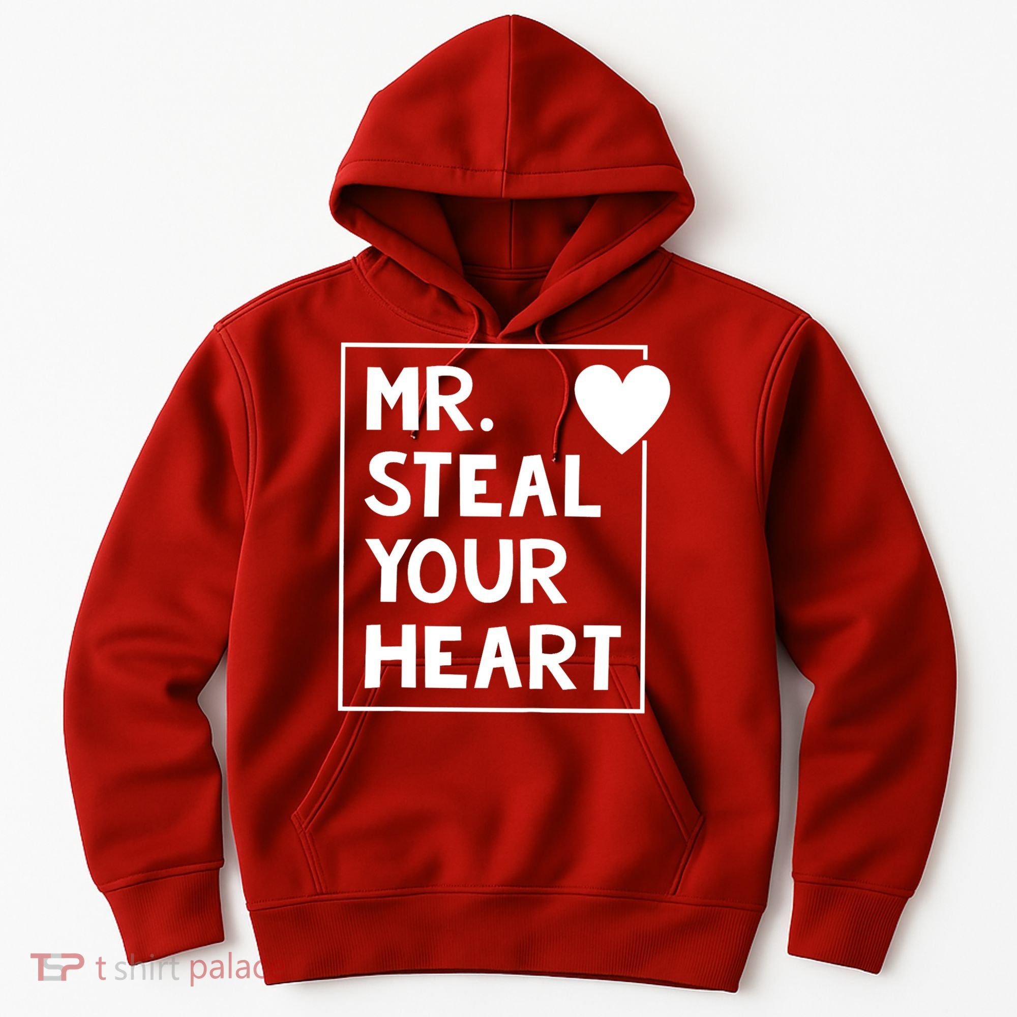 Mr Steal Your Heart Valentines Day Boy Hoodie