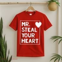 Mr Steal Your Heart Valentines Day Boy T-Shirt thumb 2
