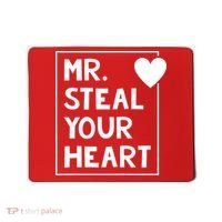 Mr Steal Your Heart Valentines Day Boy Mousepad thumb 0