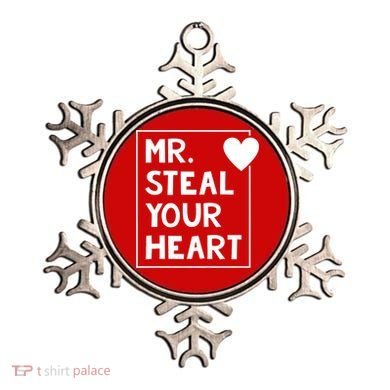 Mr Steal Your Heart Valentines Day Boy Ornament