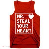 Mr Steal Your Heart Valentines Day Boy Tank Top thumb 0