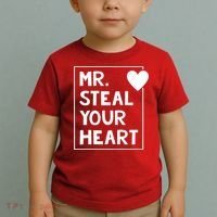 Mr Steal Your Heart Valentines Day Boy Toddler T-Shirt thumb 2