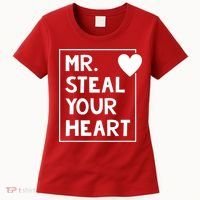Mr Steal Your Heart Valentines Day Boy Women's T-Shirt thumb 0