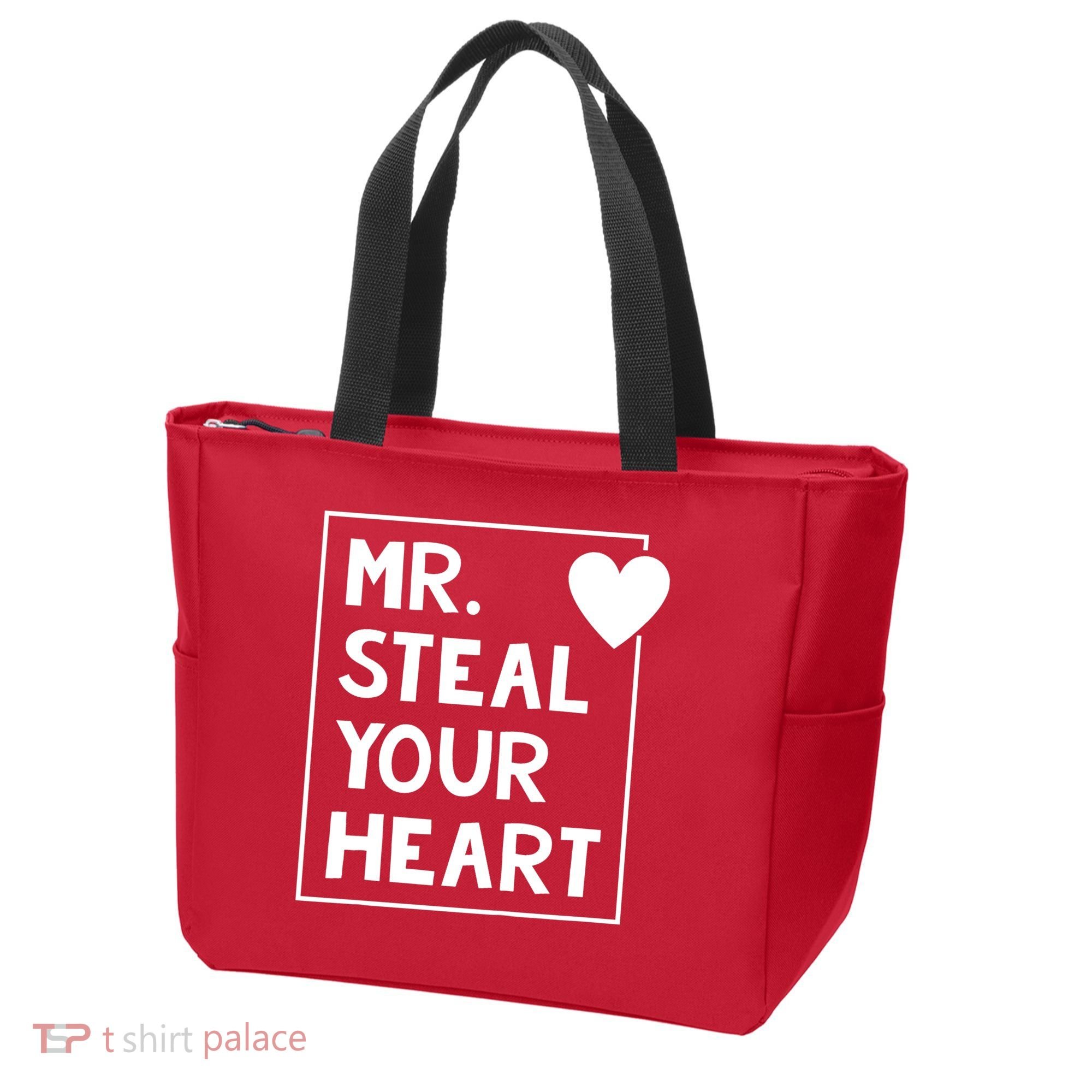 Mr Steal Your Heart Valentines Day Boy Tote Bag