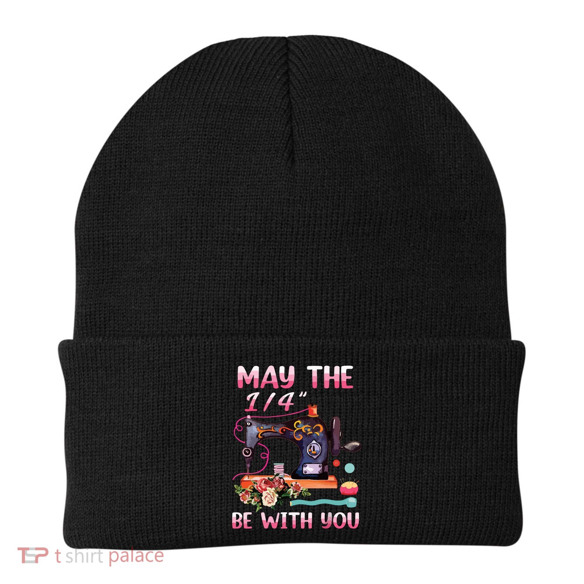 May The 14 Be With You Sewing Machine Quilting Beanie