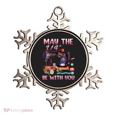 May The 14 Be With You Sewing Machine Quilting Ornament