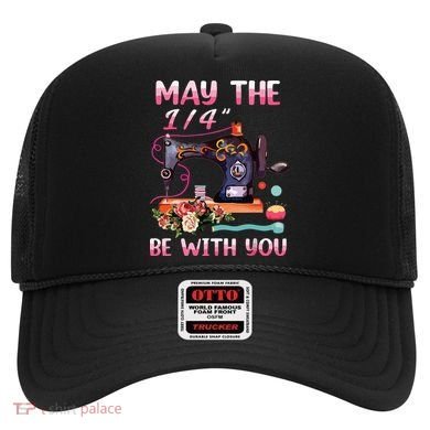 May The 14 Be With You Sewing Machine Quilting Hat