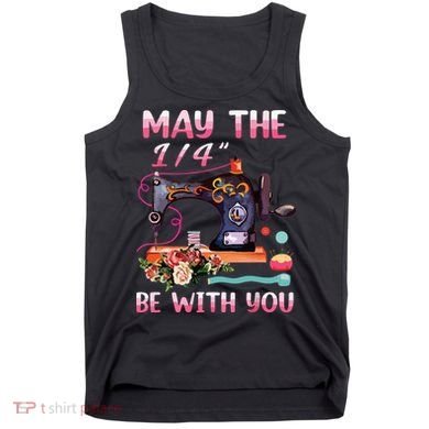 May The 14 Be With You Sewing Machine Quilting Tank Top