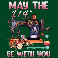 May The 14 Be With You Sewing Machine Quilting Mousepad thumb 1