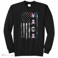 Maga Trump 2024 Us Flag American Sweatshirt thumb 0