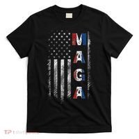 Maga Trump 2024 Us Flag American T-Shirt thumb 0