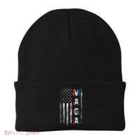 Maga Trump 2024 Us Flag American Beanie thumb 0