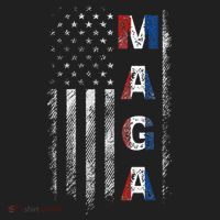Maga Trump 2024 Us Flag American Beanie thumb 2