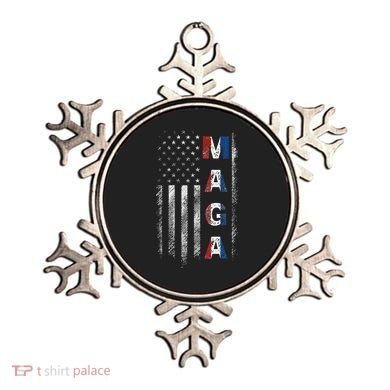 Maga Trump 2024 Us Flag American Ornament