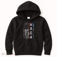 Maga Trump 2024 Us Flag American Kids Hoodie thumb 0