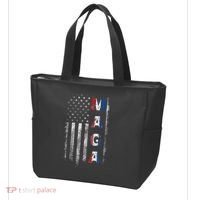 Maga Trump 2024 Us Flag American Tote Bag thumb 3