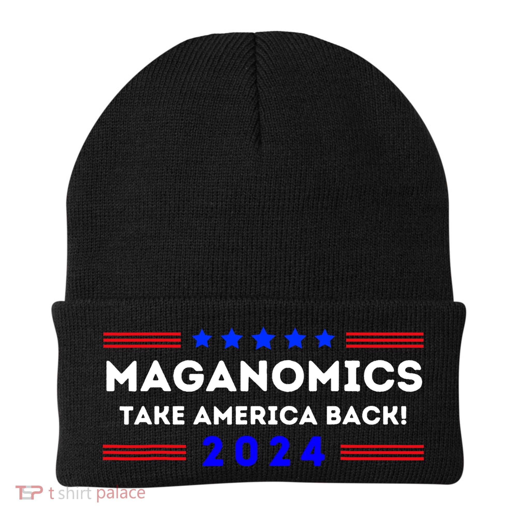 Maganomics Trump 2024 Take America Back Trump Election 2024 Beanie