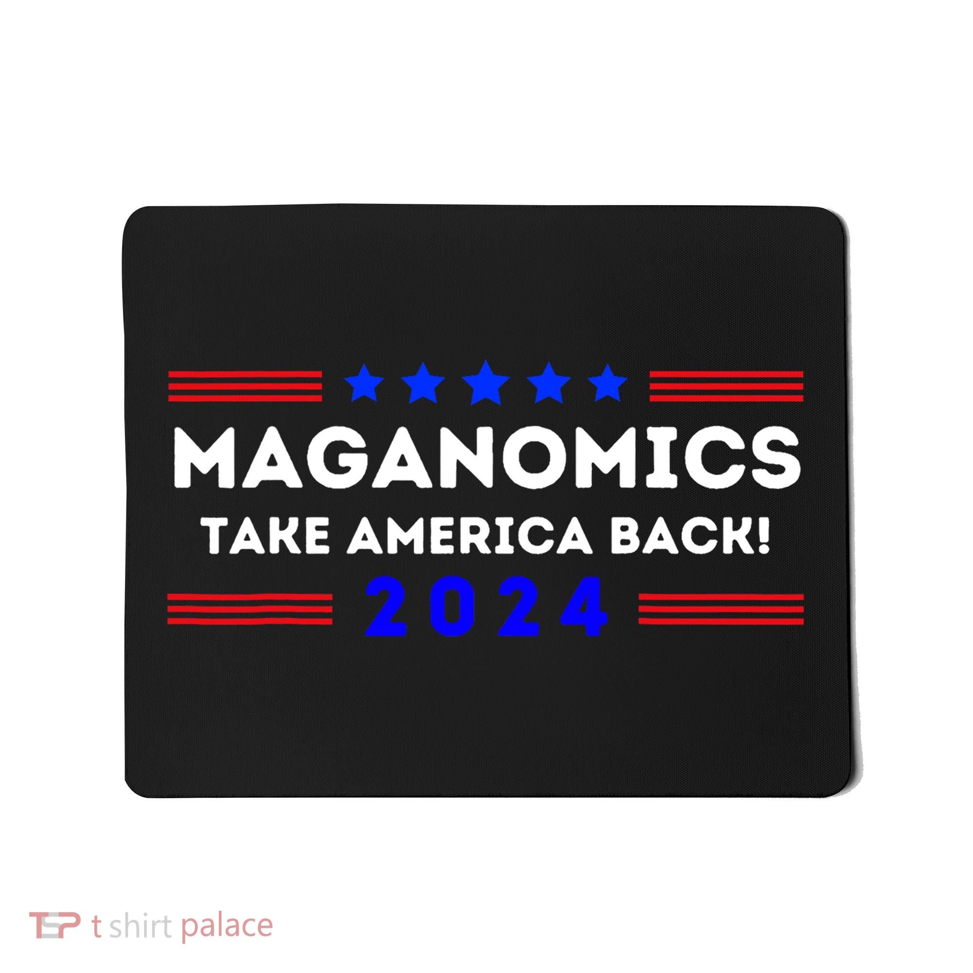 Maganomics Trump 2024 Take America Back Trump Election 2024 Mousepad