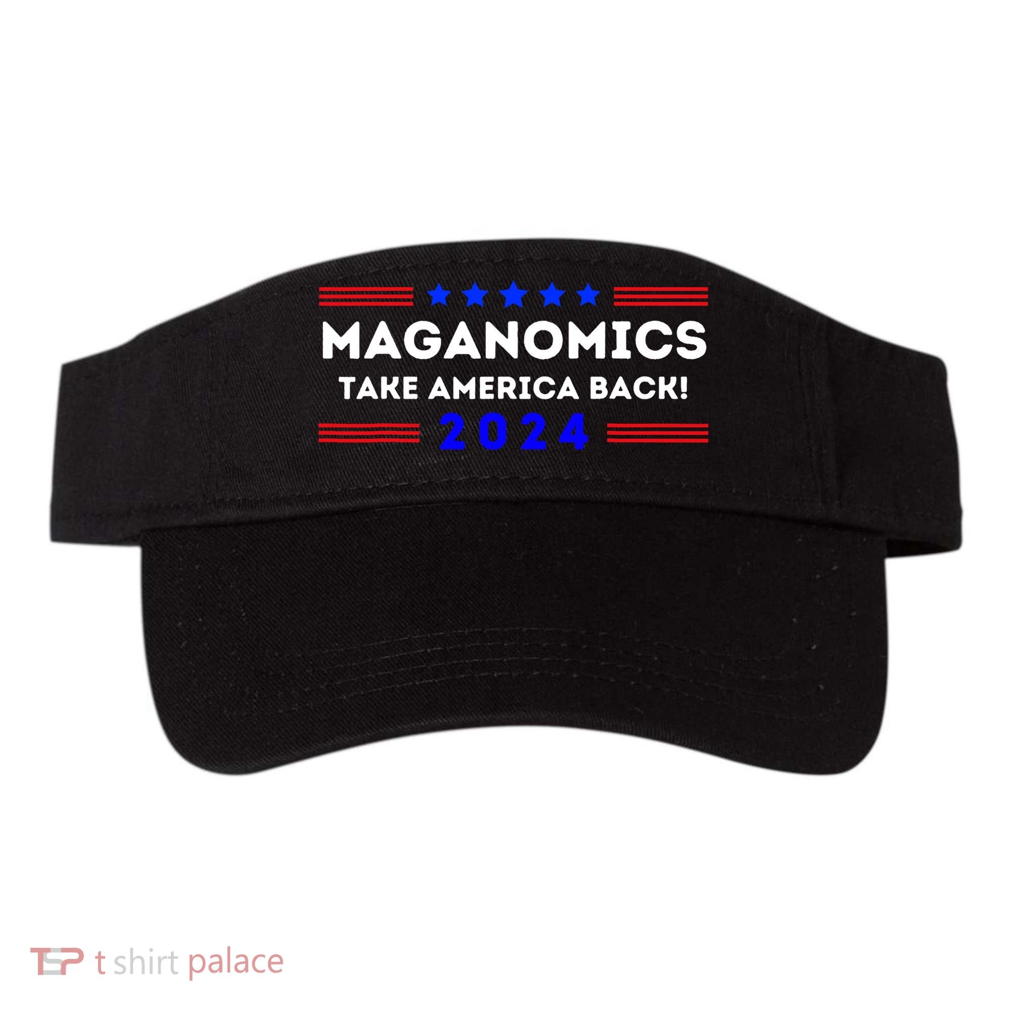 Maganomics Trump 2024 Take America Back Trump Election 2024 Visor