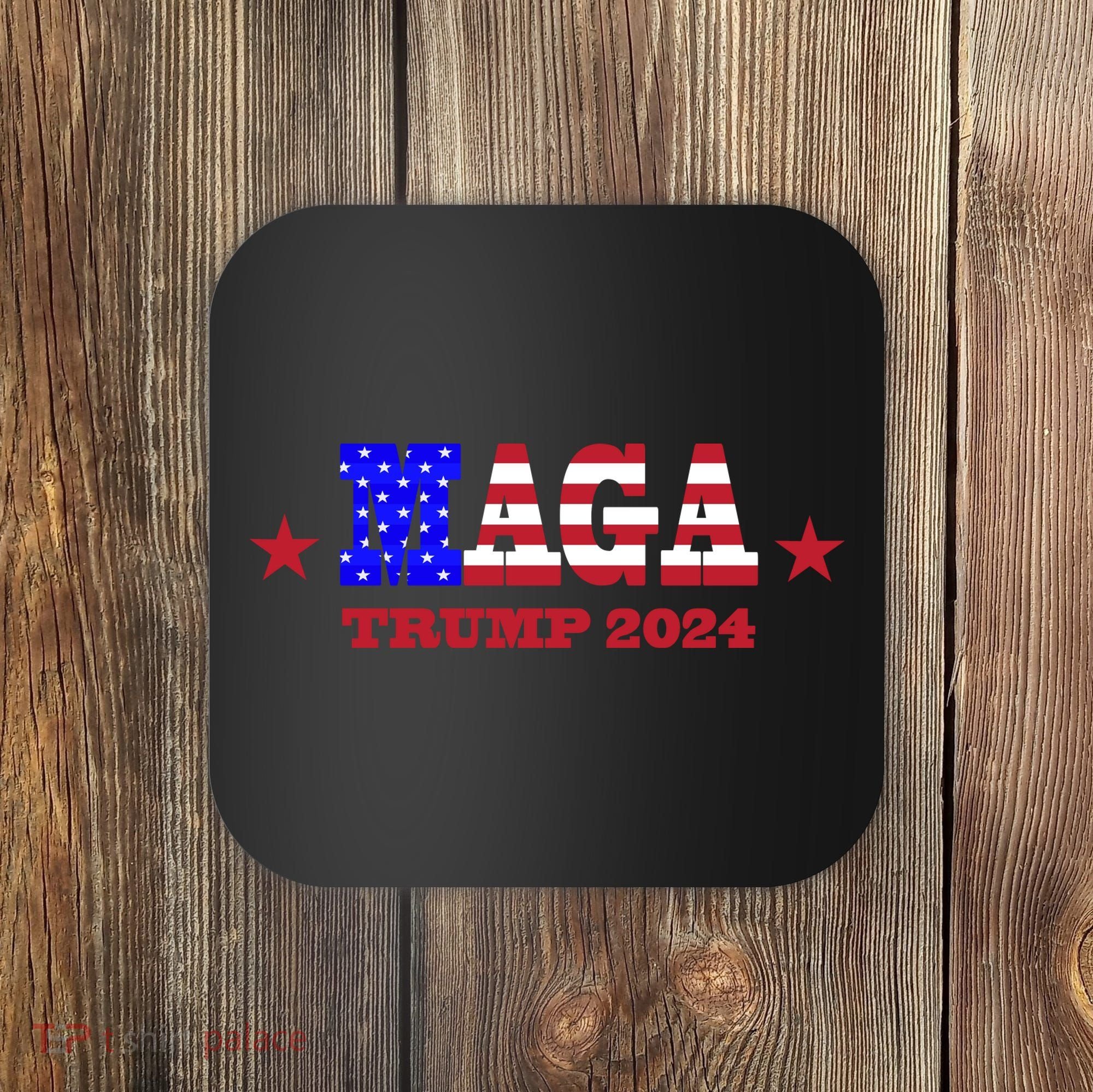 MAGA Trump 2024 Coaster