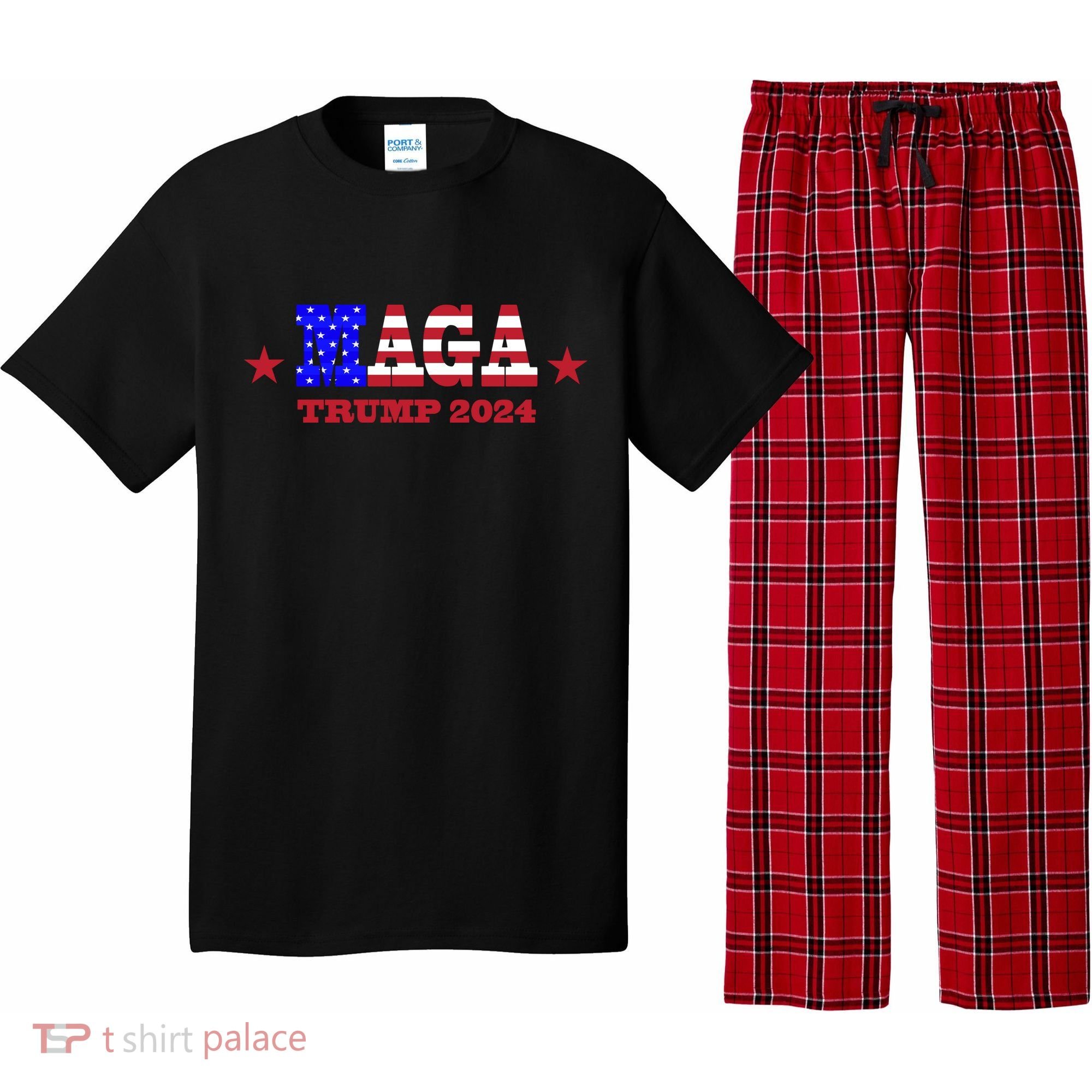 MAGA Trump 2024 Pajama Set