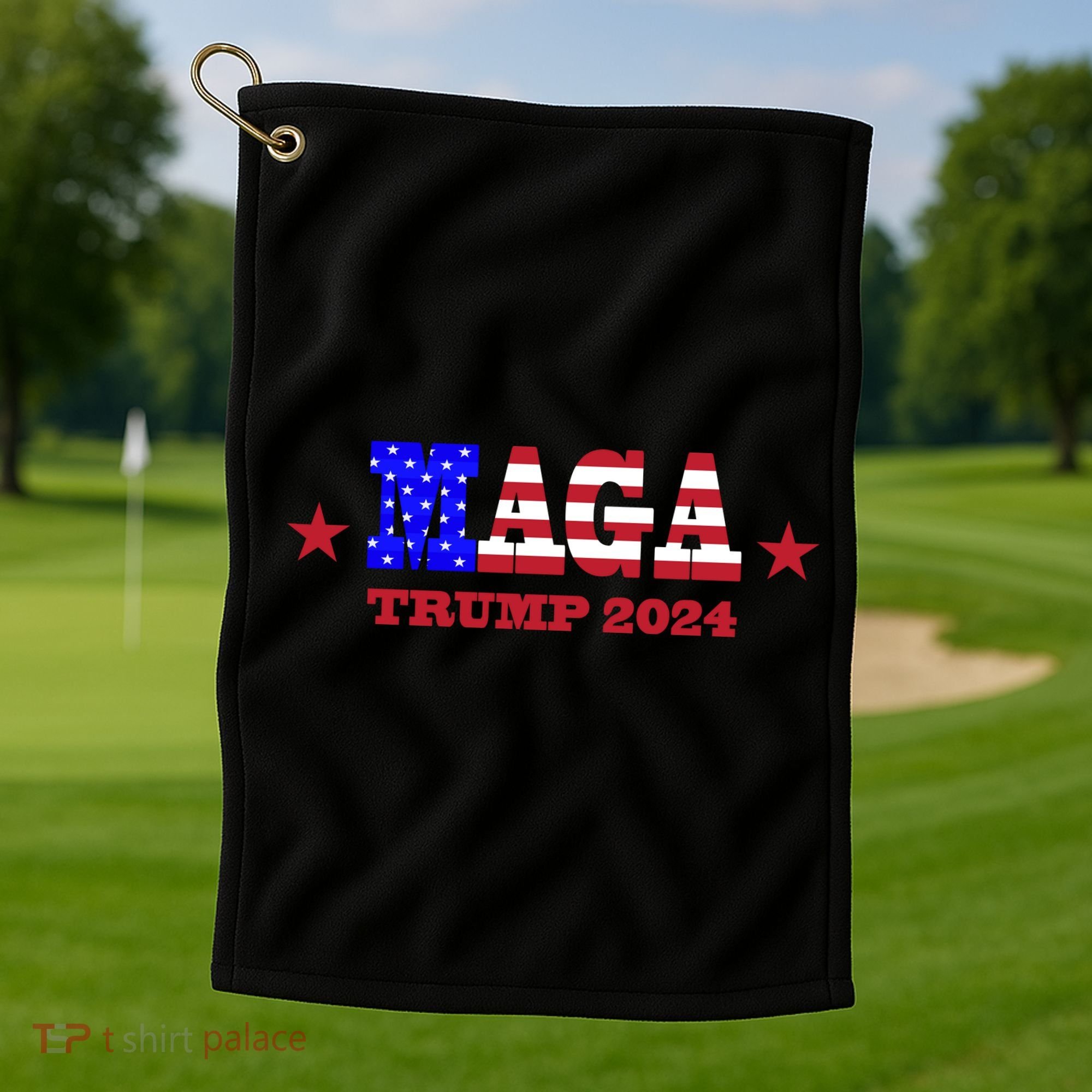 MAGA Trump 2024 Golf Towel