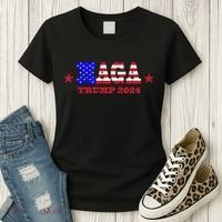 MAGA Trump 2024 Women's T-Shirt thumb 3