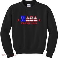 MAGA Trump 2024 Kids Sweatshirt thumb 0
