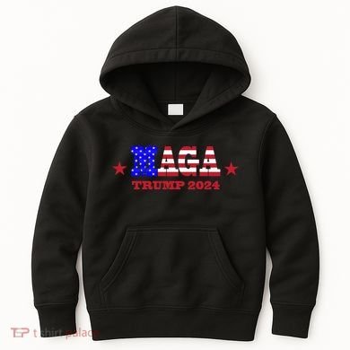 MAGA Trump 2024 Kids Hoodie
