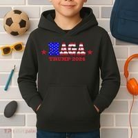 MAGA Trump 2024 Kids Hoodie thumb 2