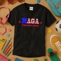 MAGA Trump 2024 Kids T-Shirt thumb 3