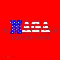 MAGA Trump 2024 Santa Hat thumb 1